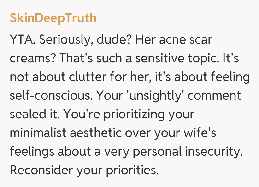 Comentariu de la SkinDeepTruth