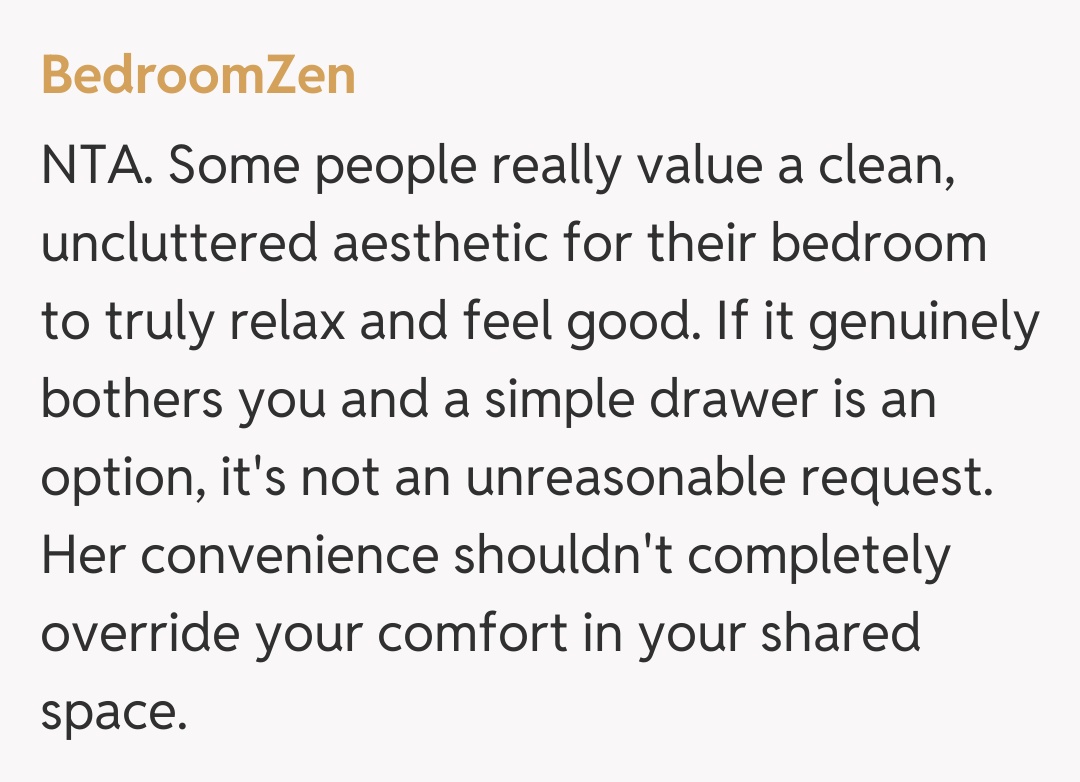 Comentariu de la BedroomZen