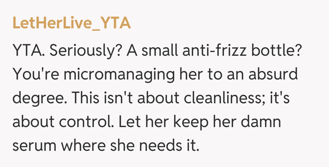 Comentariu de la LetHerLive_YTA