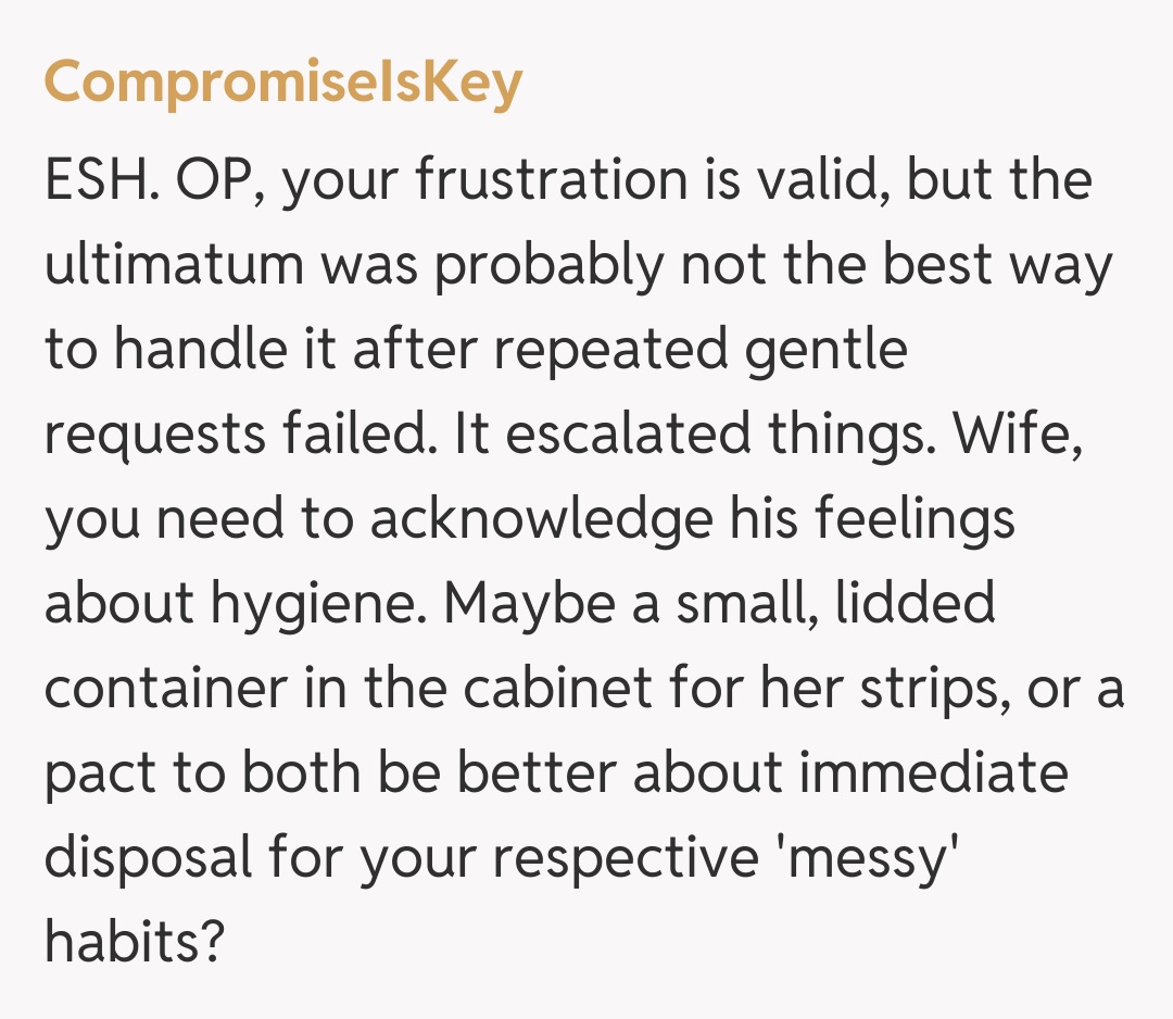 Comentariu de la CompromiseIsKey