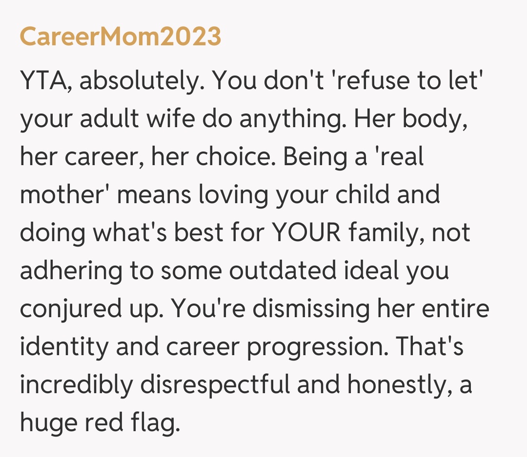 Comentariu de la CareerMom2023