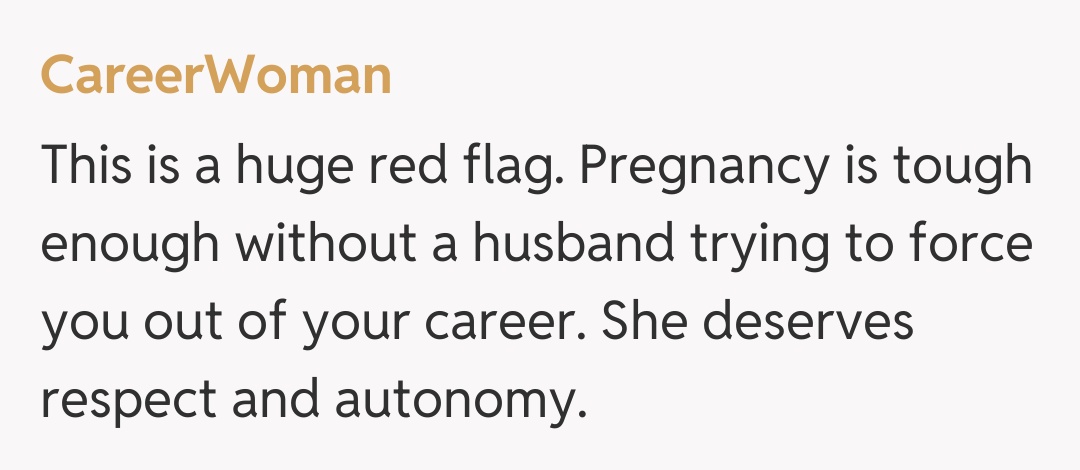 Comentariu de la CareerWoman