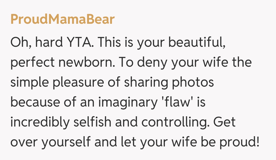 Comentariu de la ProudMamaBear