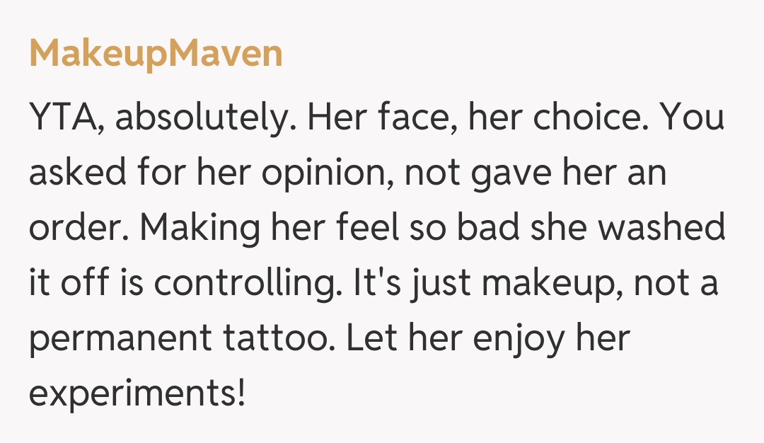 Comentariu de la MakeupMaven