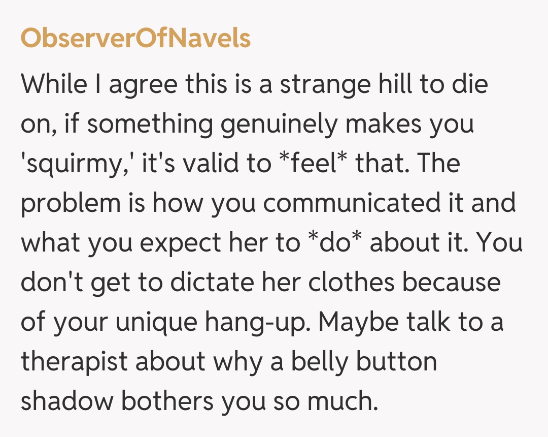 Comentariu de la ObserverOfNavels