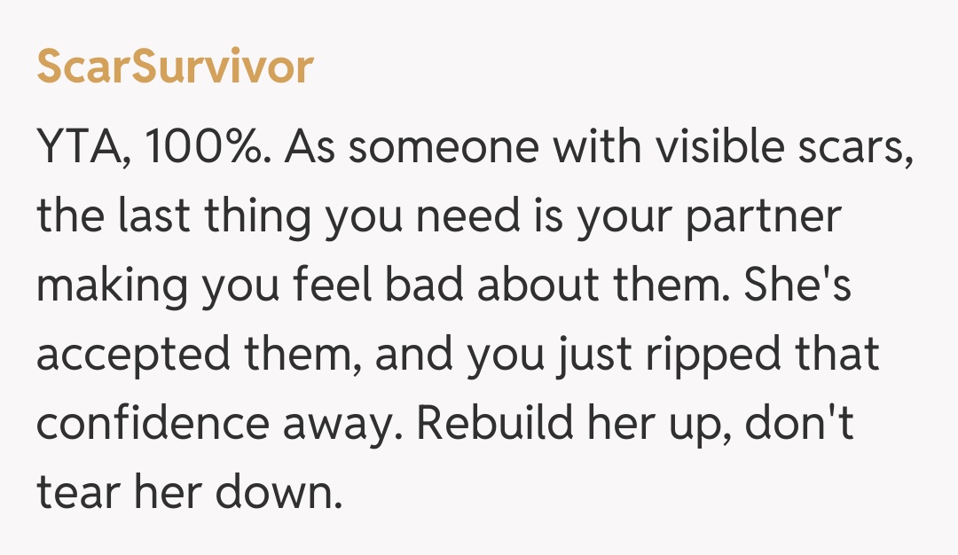 Comentariu de la ScarSurvivor