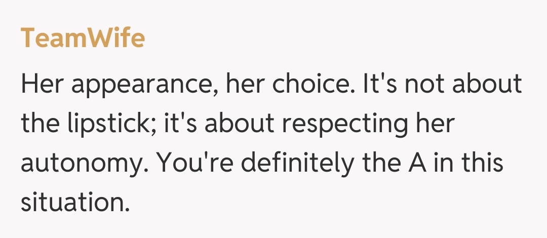 Comentariu de la TeamWife