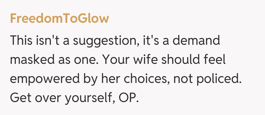 Comentariu de la FreedomToGlow