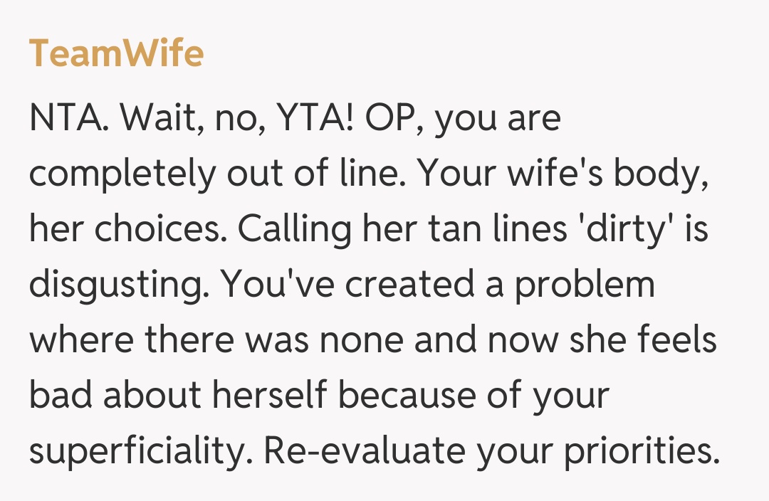 Comentariu de la TeamWife