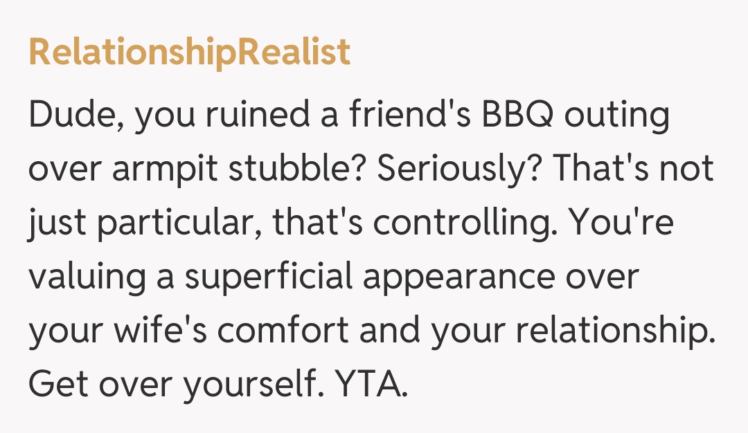 Comentariu de la RelationshipRealist