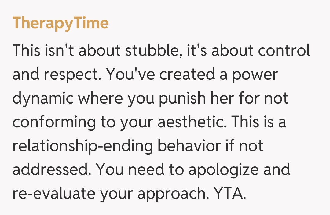 Comentariu de la TherapyTime