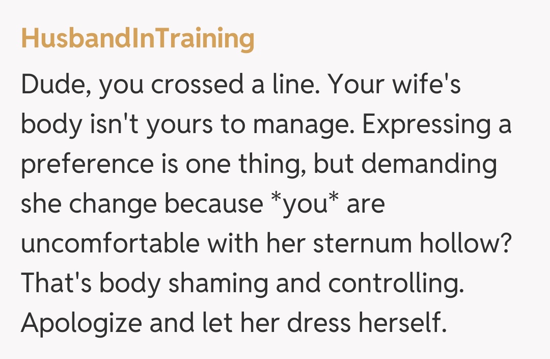 Comentariu de la HusbandInTraining