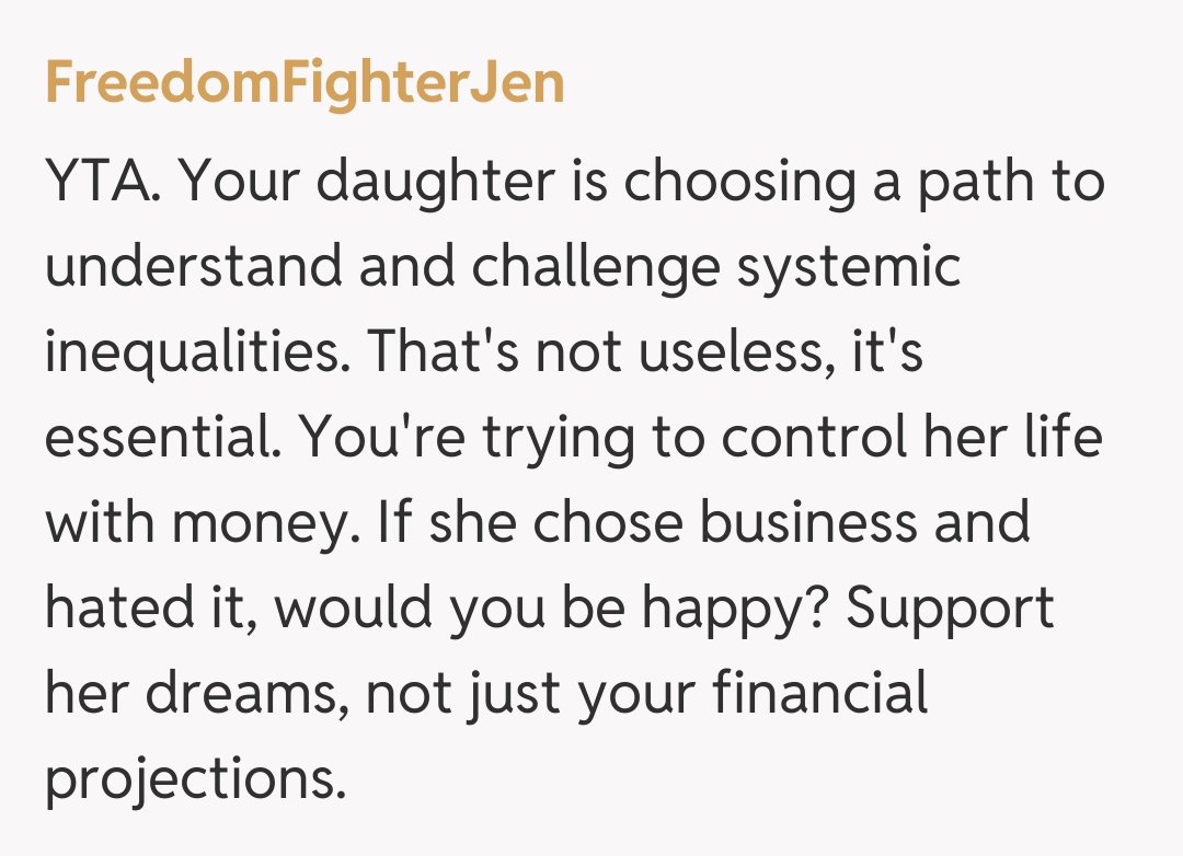 Comentariu de la FreedomFighterJen