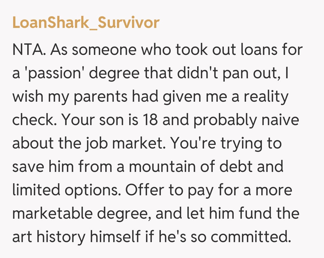 Comentariu de la LoanShark_Survivor