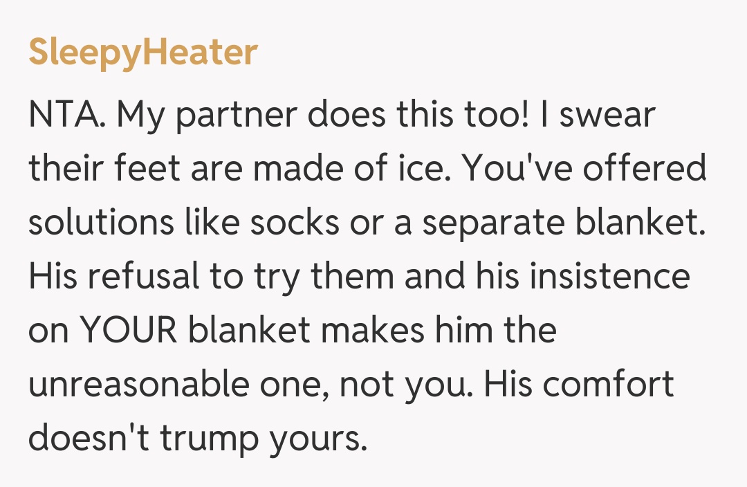Comentariu de la SleepyHeater
