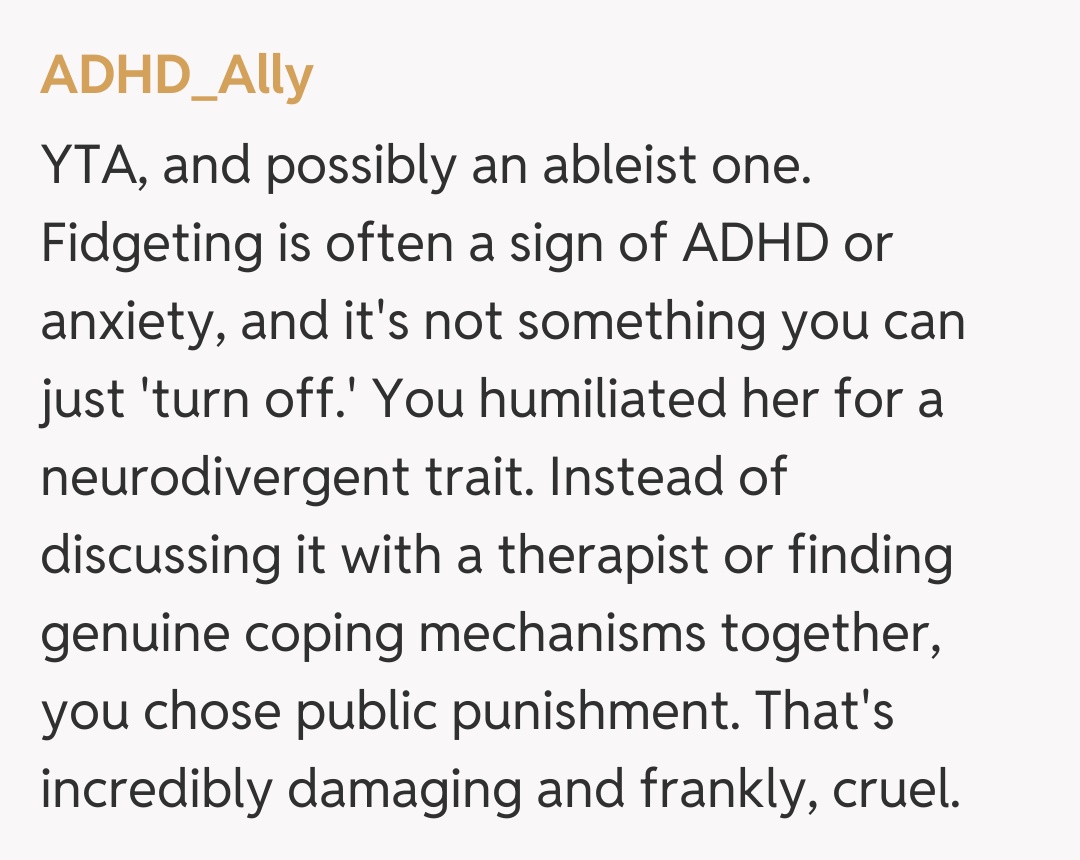 Comentariu de la ADHD_Ally