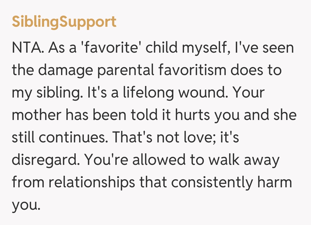 Comentariu de la SiblingSupport