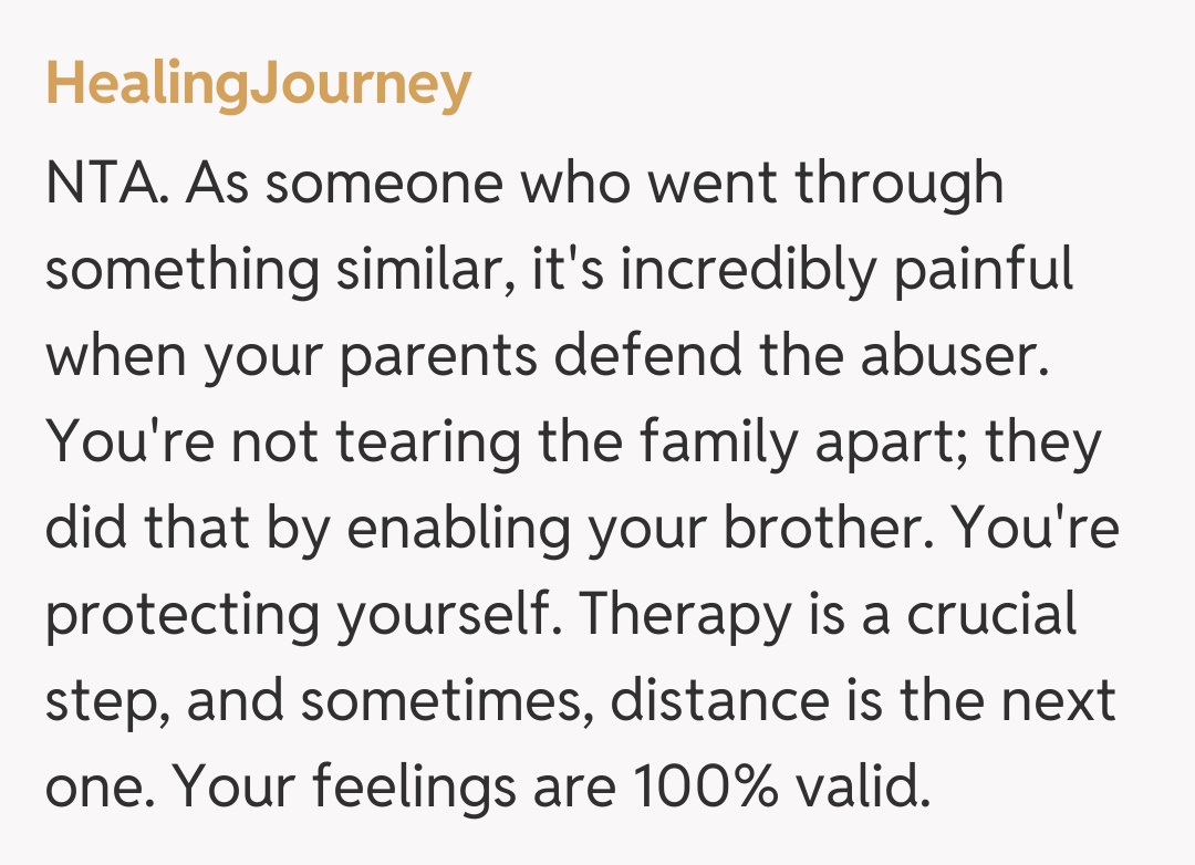 Comentariu de la HealingJourney