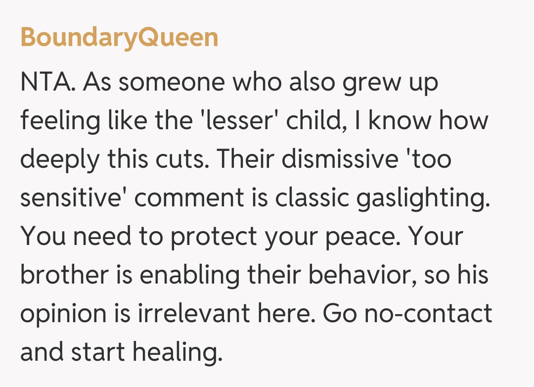 Comentariu de la BoundaryQueen