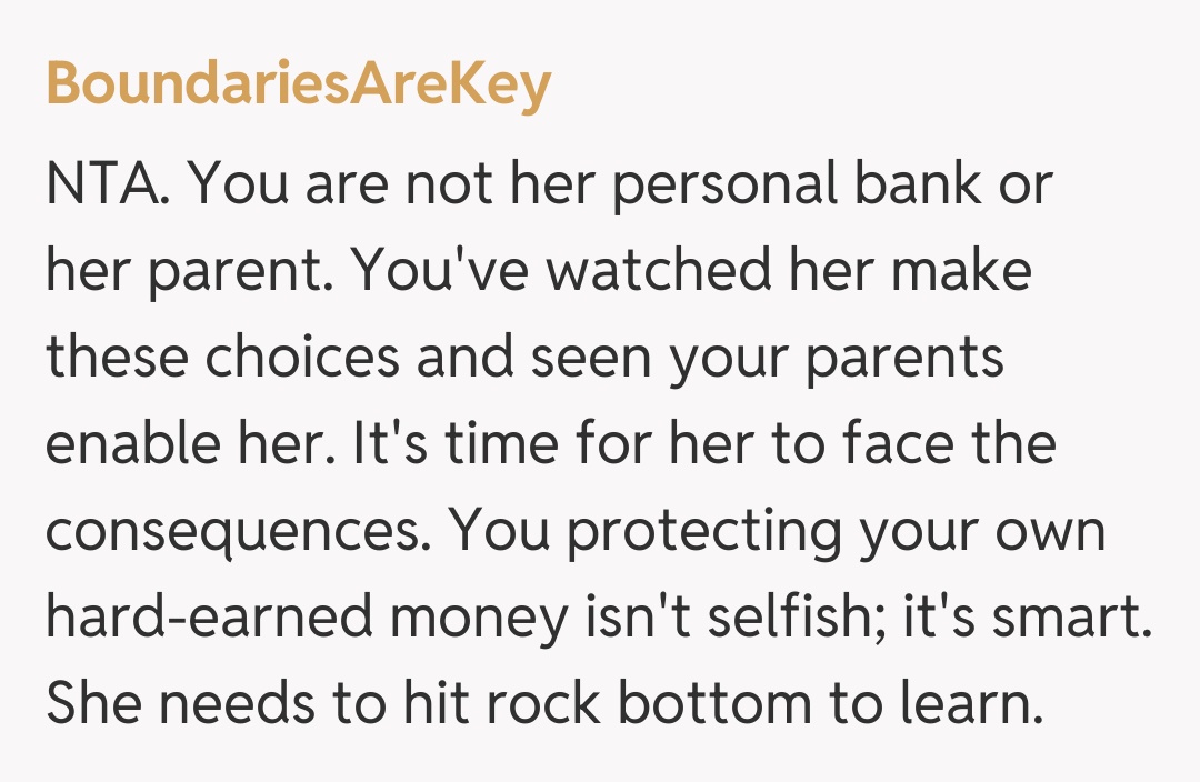 Comentariu de la BoundariesAreKey