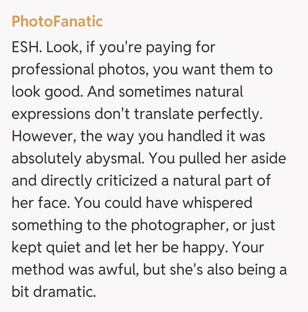 Comentariu de la PhotoFanatic