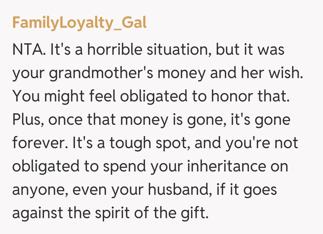 Comentariu de la FamilyLoyalty_Gal