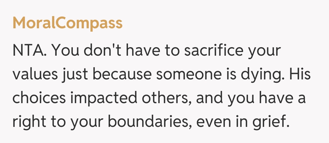 Comentariu de la MoralCompass