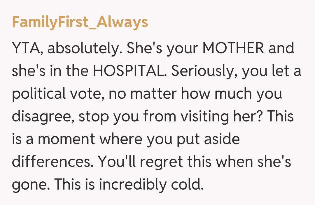 Comentariu de la FamilyFirst_Always