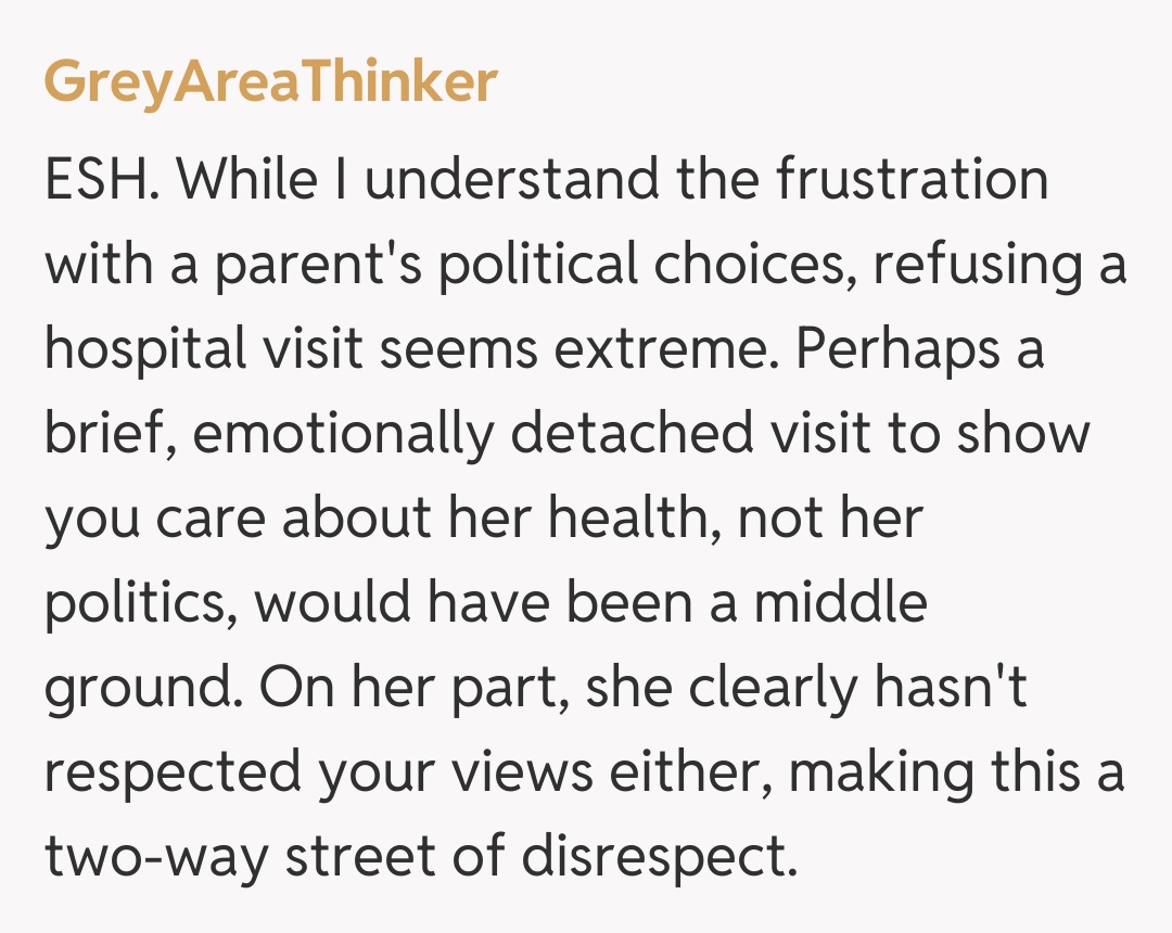 Comentariu de la GreyAreaThinker