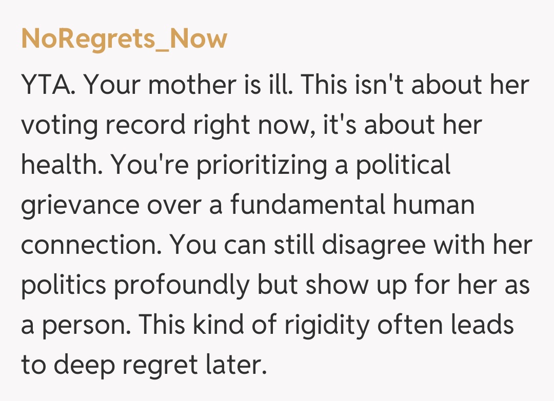 Comentariu de la NoRegrets_Now