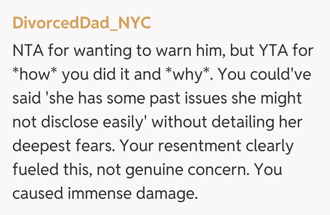 Comentariu de la DivorcedDad_NYC