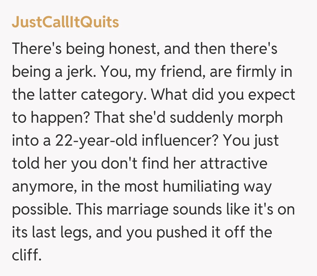 Comentariu de la JustCallItQuits