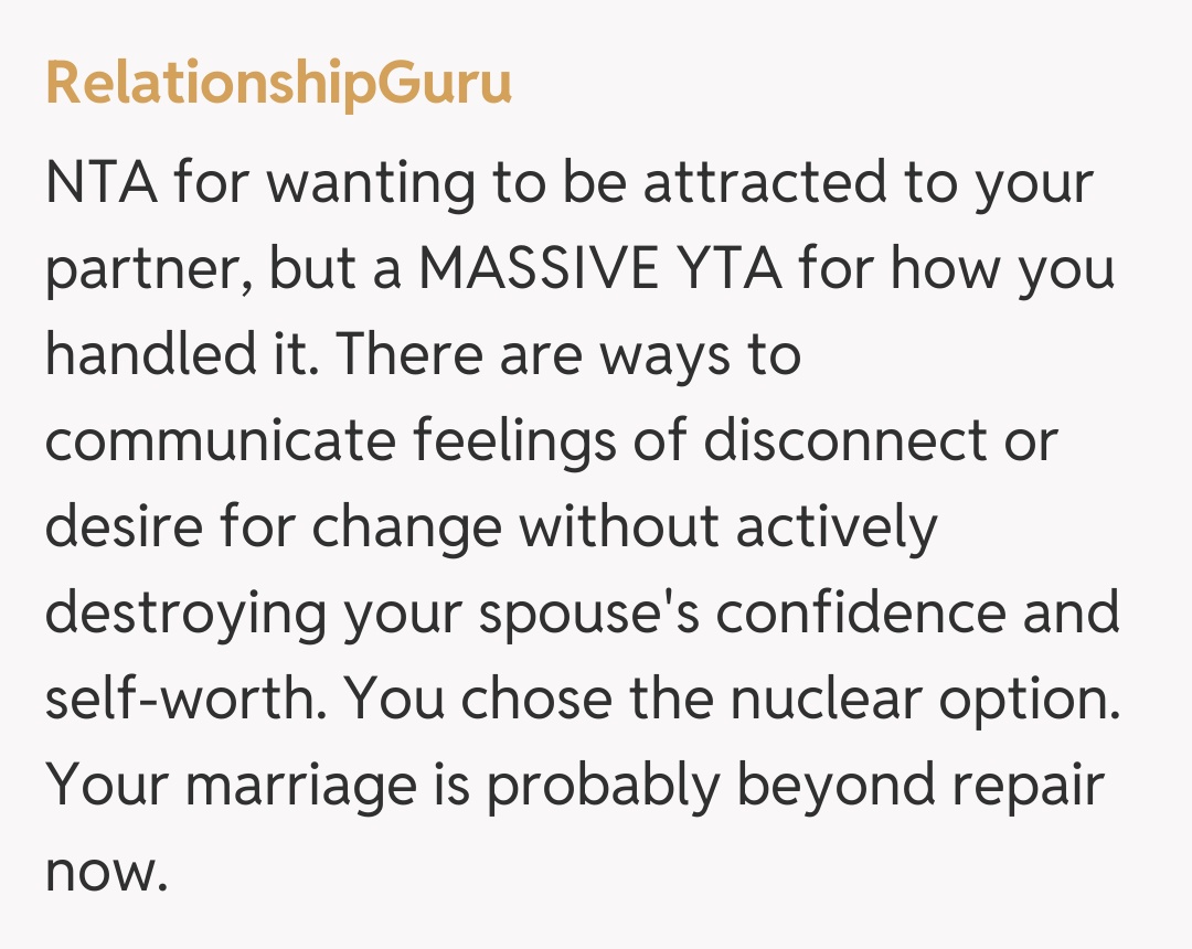 Comentariu de la RelationshipGuru