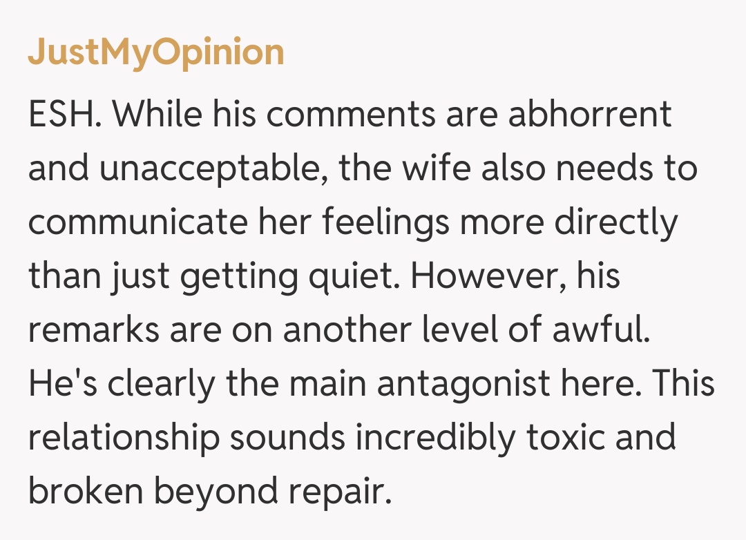 Comentariu de la JustMyOpinion