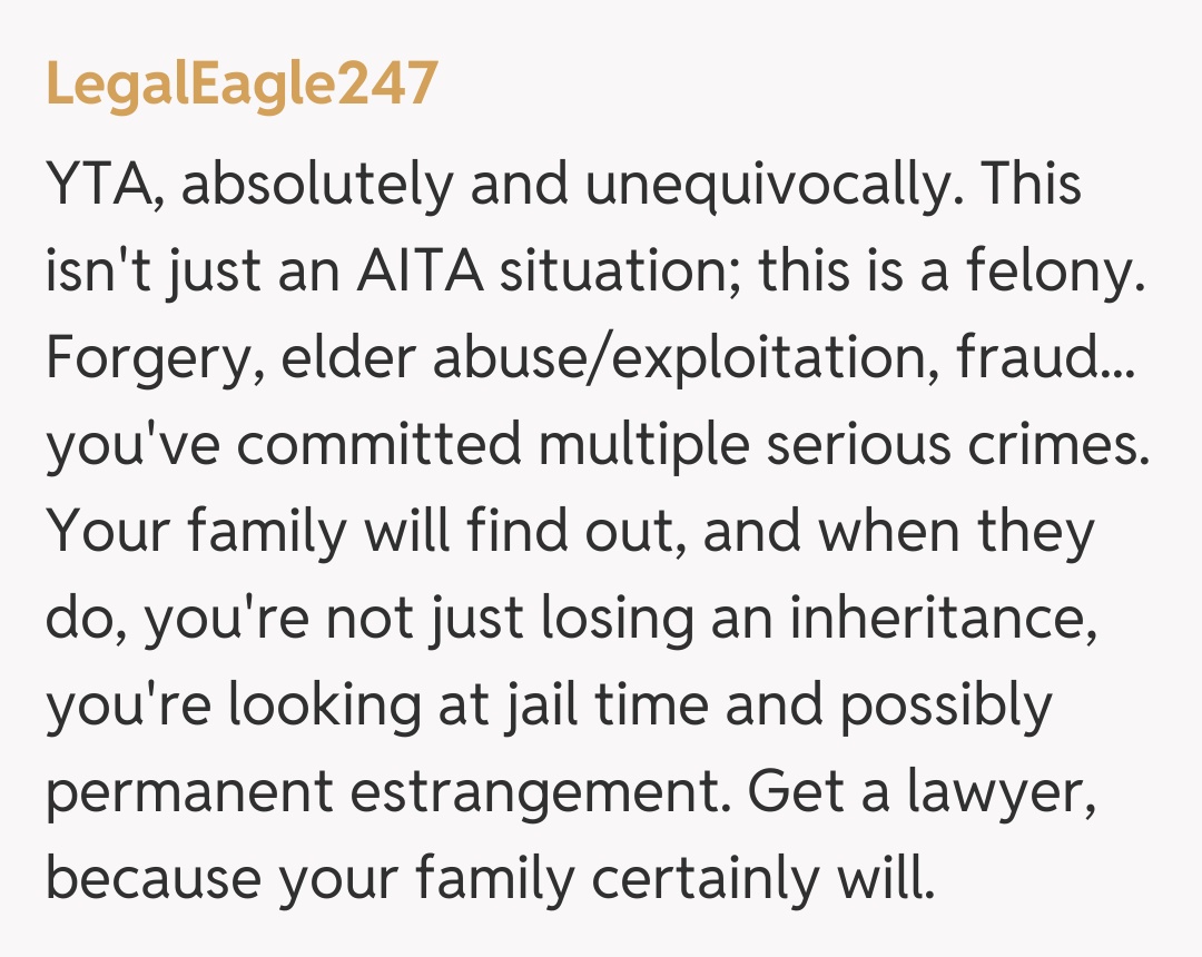 Comentariu de la LegalEagle247