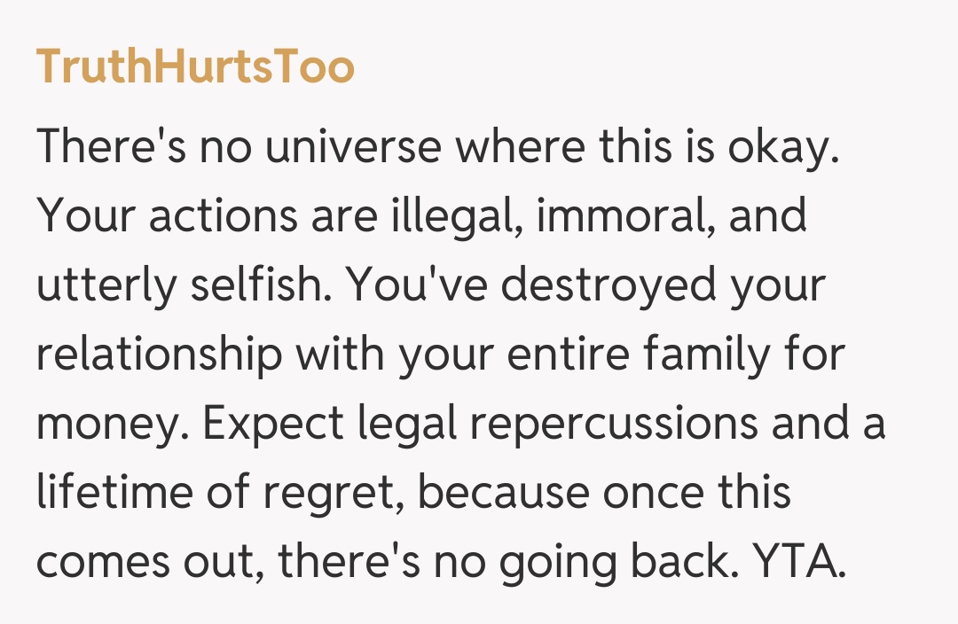 Comentariu de la TruthHurtsToo