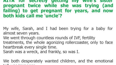 Photo of AITA for secretly getting my wife’s sister pregnant twice while she was trying (and failing) to get pregnant for years, and now both kids call me ‘uncle’?