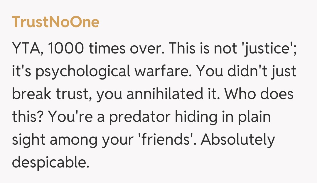 Comentariu de la TrustNoOne