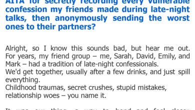 Photo of AITA for secretly recording every vulnerable confession my friends made during late-night talks, then anonymously sending the worst ones to their partners?