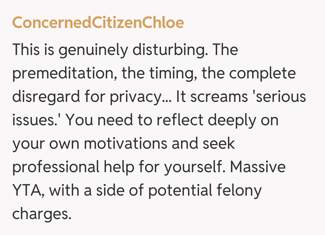 Comentariu de la ConcernedCitizenChloe
