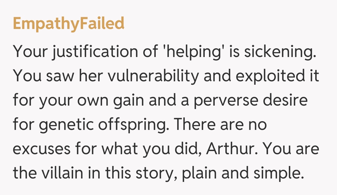 Comentariu de la EmpathyFailed