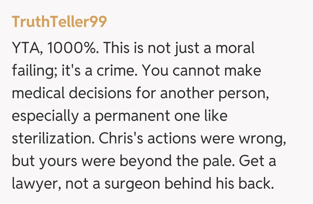 Comentariu de la TruthTeller99