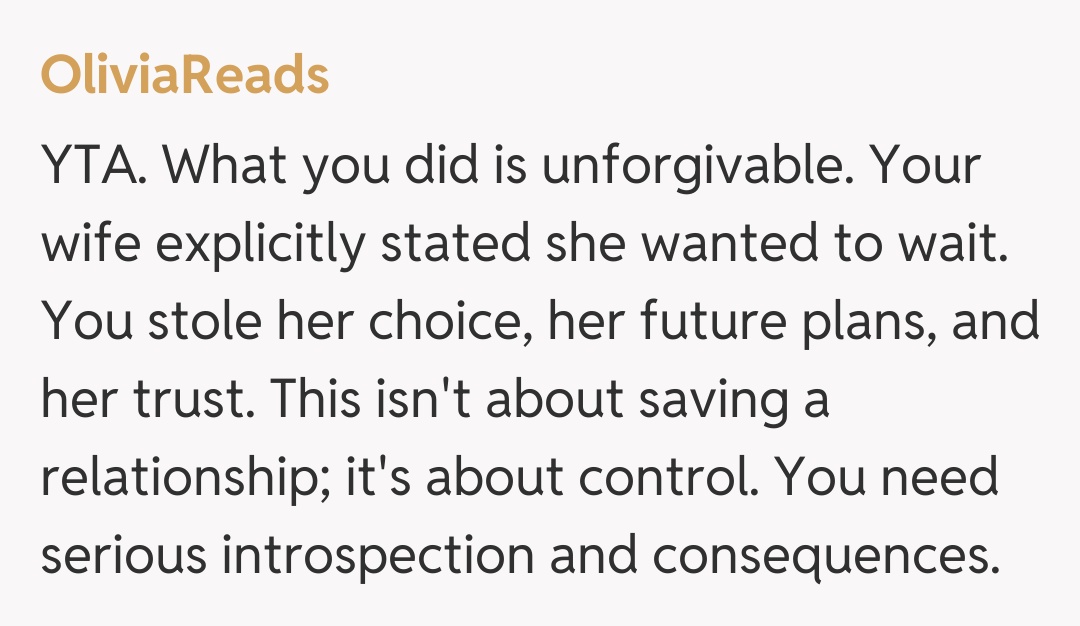 Comentariu de la OliviaReads