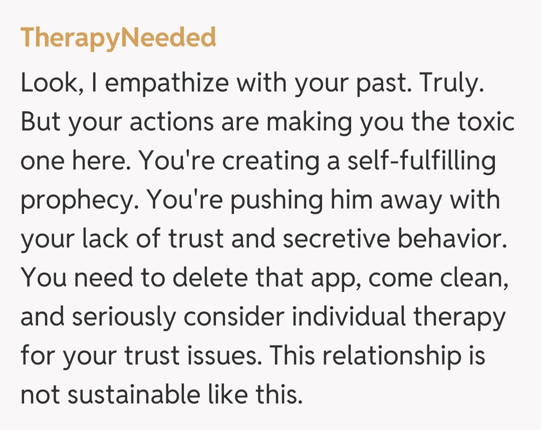 Comentariu de la TherapyNeeded