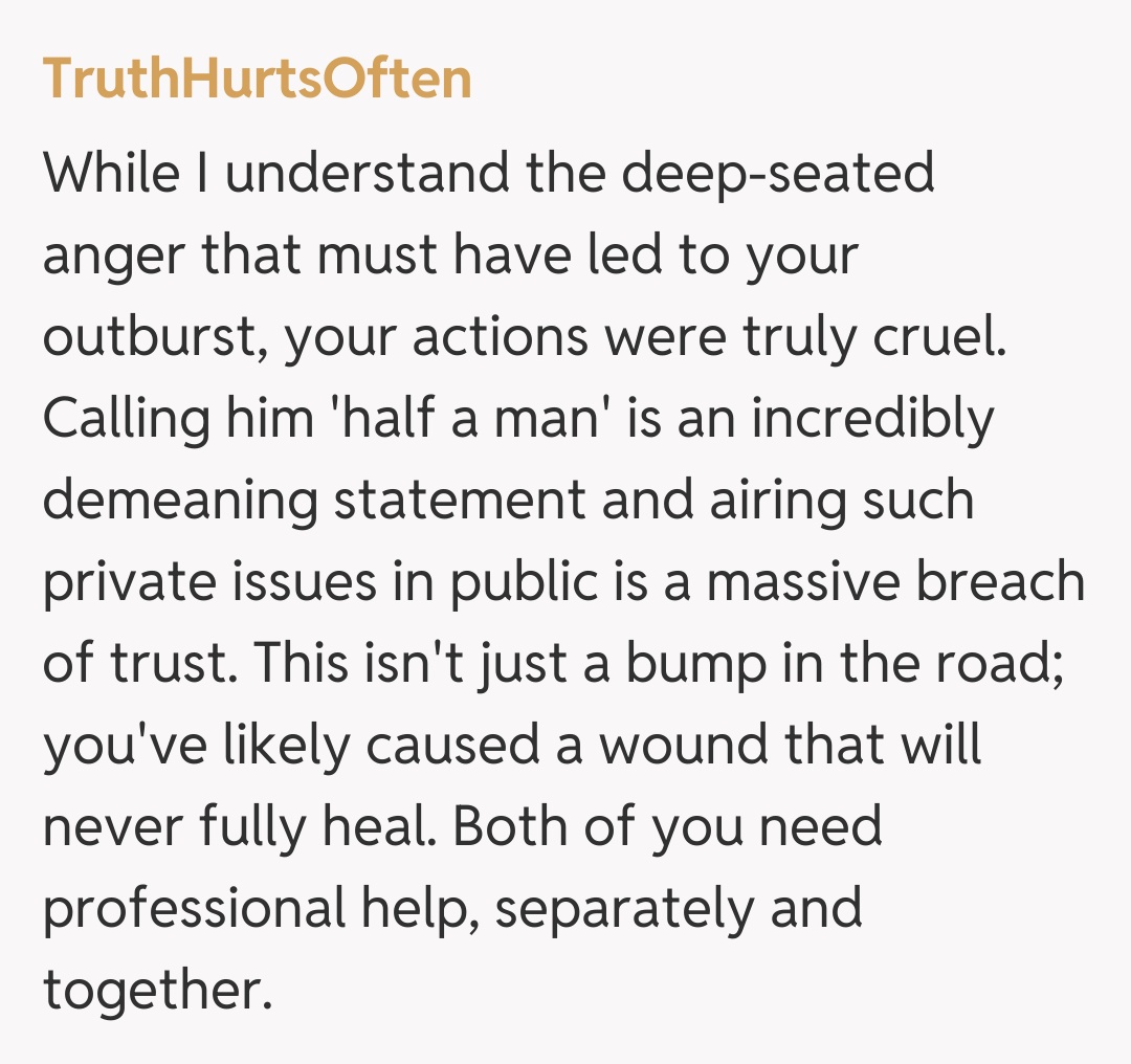 Comentariu de la TruthHurtsOften