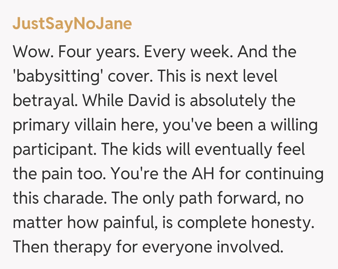 Comentariu de la JustSayNoJane