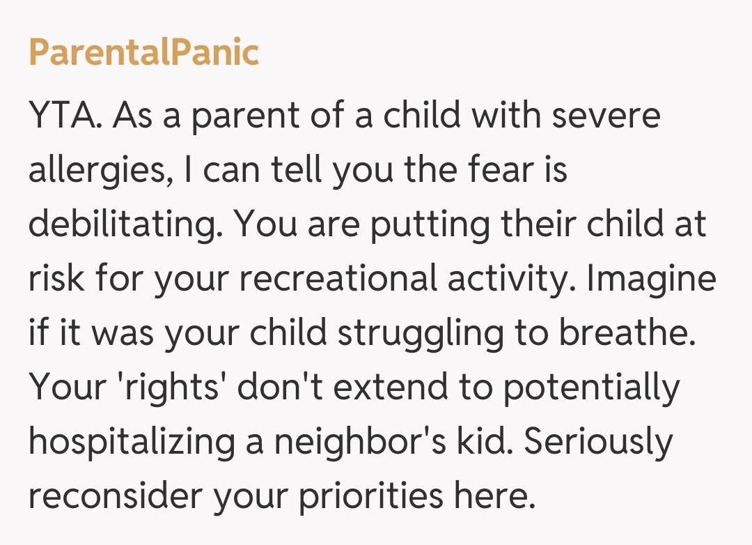 Comentariu de la ParentalPanic