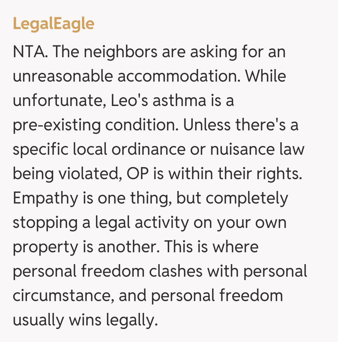 Comentariu de la LegalEagle