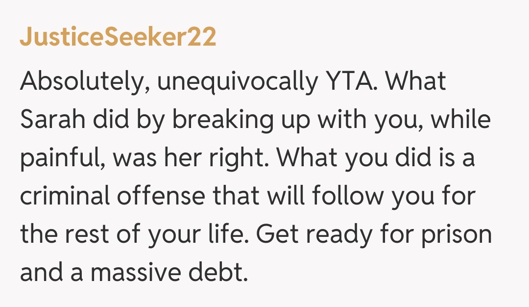 Comentariu de la JusticeSeeker22