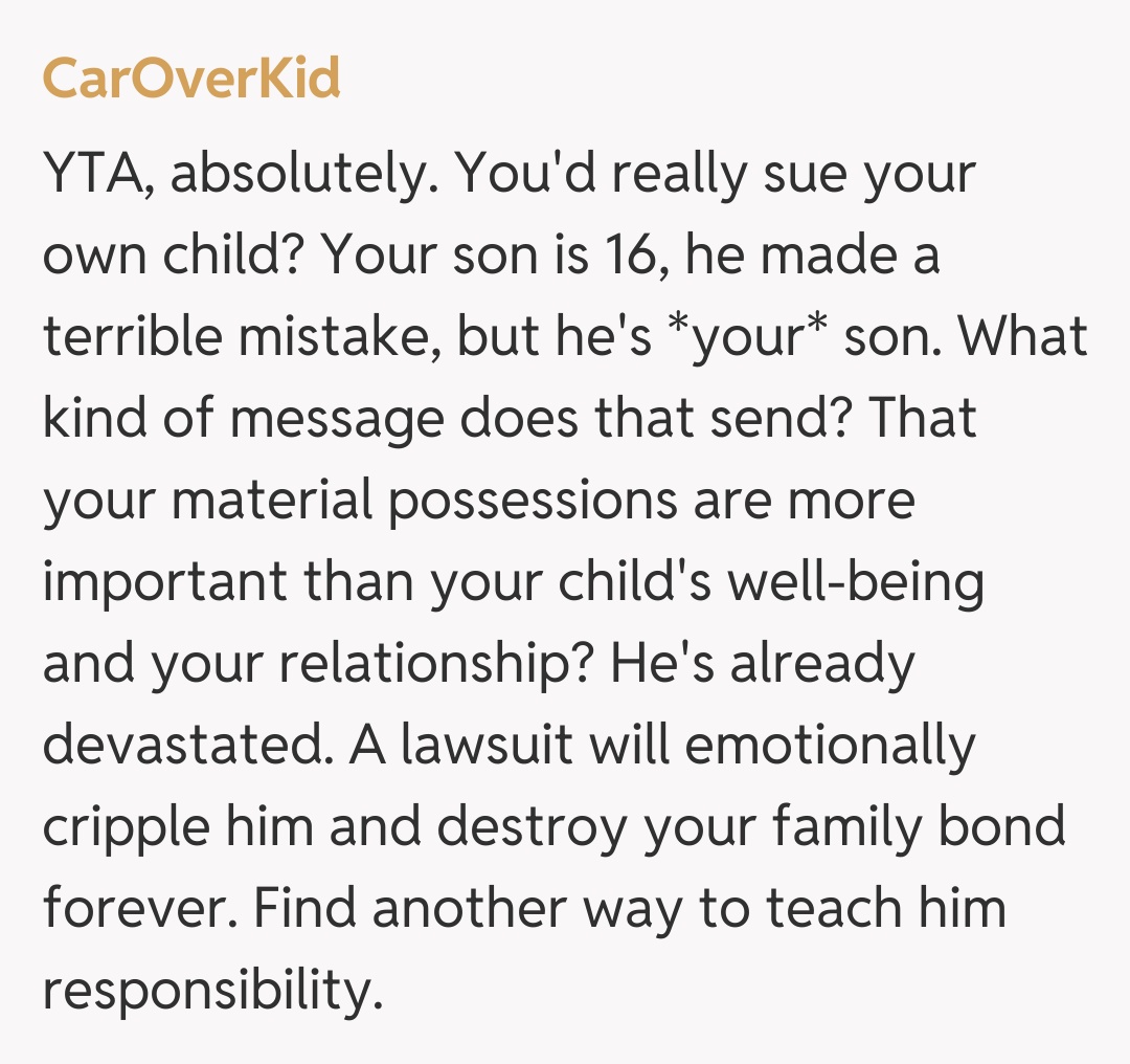 Comentariu de la CarOverKid